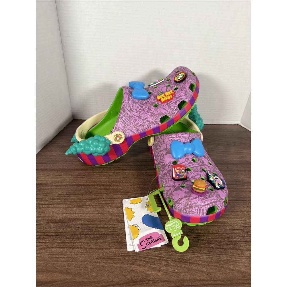 Crocs x The Simpsons Krusty the Clown Men's Classic Clog M10/W12 Shoe 211107-90H